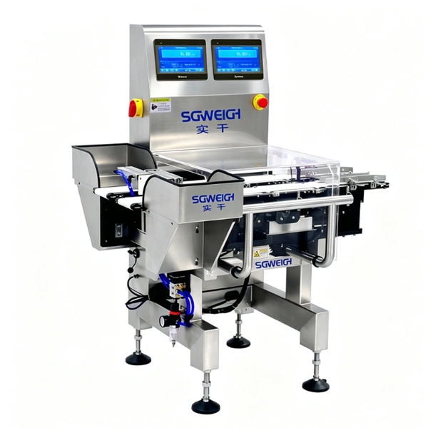 Small Tube Dual-Lane Checkweigher High-Speed Inspection Weight Checking System