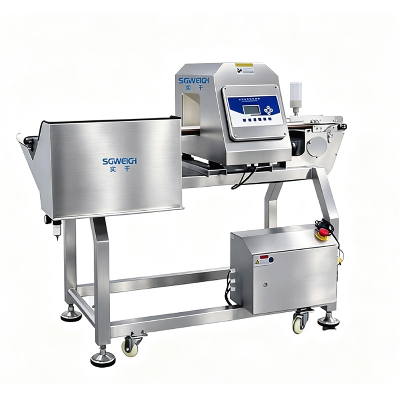 Conveyor Metal Detector for Cosmetic Production Lines Dynamic Metal Detector