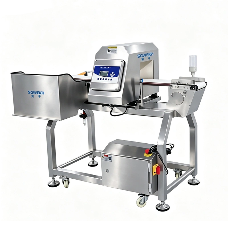 Conveyor Metal Detector for Cosmetic Production Lines Dynamic Metal Detector