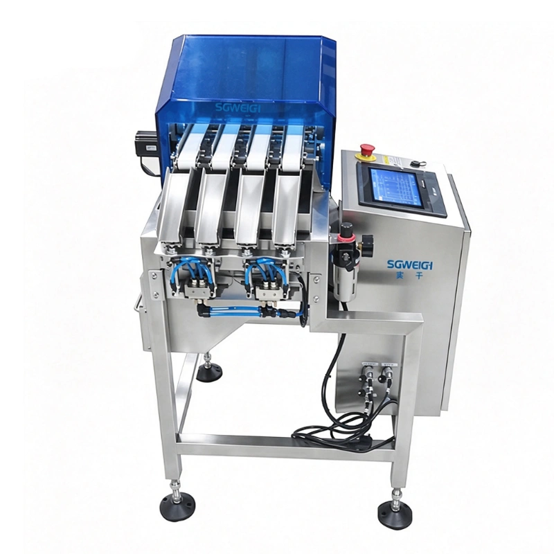 High-Speed Multi-Lane Checkweigher for Coffee Stick Sachet 4-Lane Weight Checker