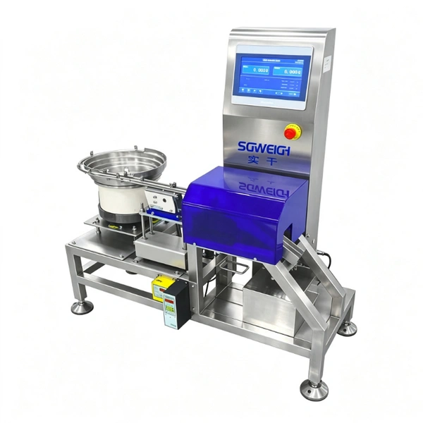 Tablet Capsule Sampling Checkweigher Dietary Supplement Automatic Weighing Machine