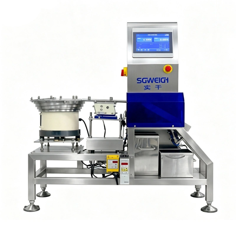 Tablet Capsule Sampling Checkweigher Dietary Supplement Automatic Weighing Machine