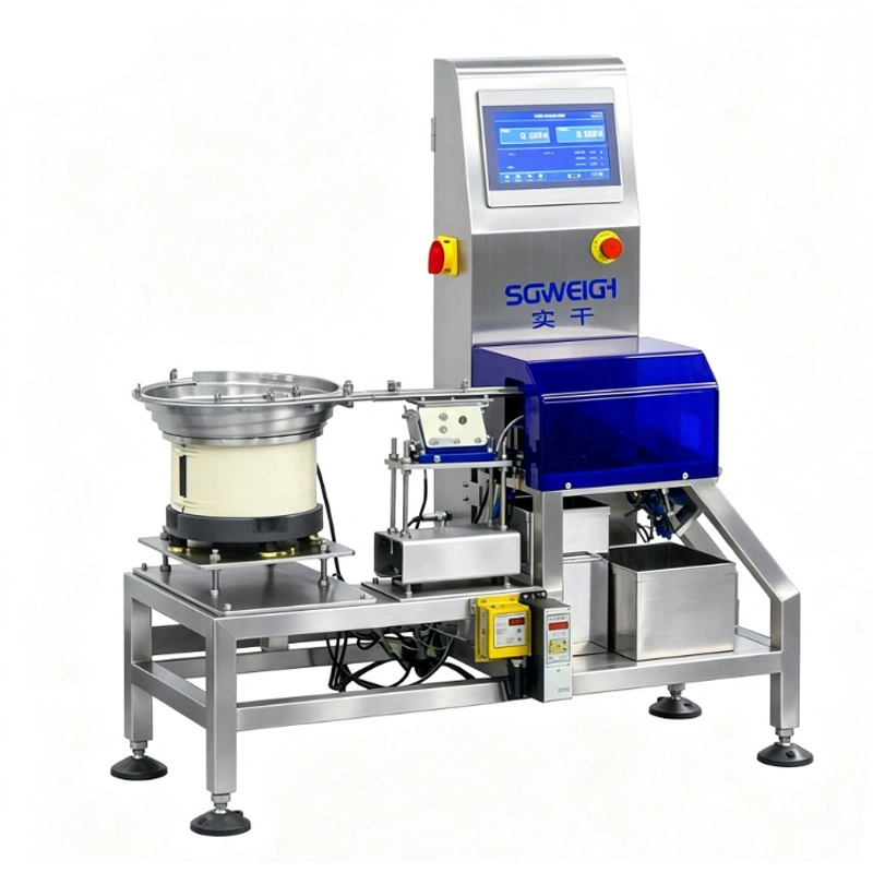 Tablet Capsule Sampling Checkweigher Dietary Supplement Automatic Weighing Machine