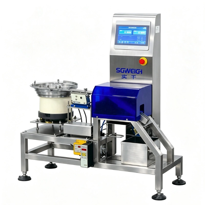 Tablet Capsule Sampling Checkweigher Dietary Supplement Automatic Weighing Machine
