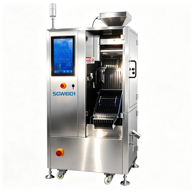 Inline Capsule Tablet Checkweigher with Rejector Precision Pharma Weight Checker