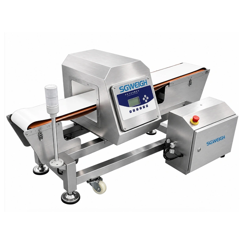 Industrial Tilting Conveyor Metal Detector Easy Cleaning Automatic Metal Detector