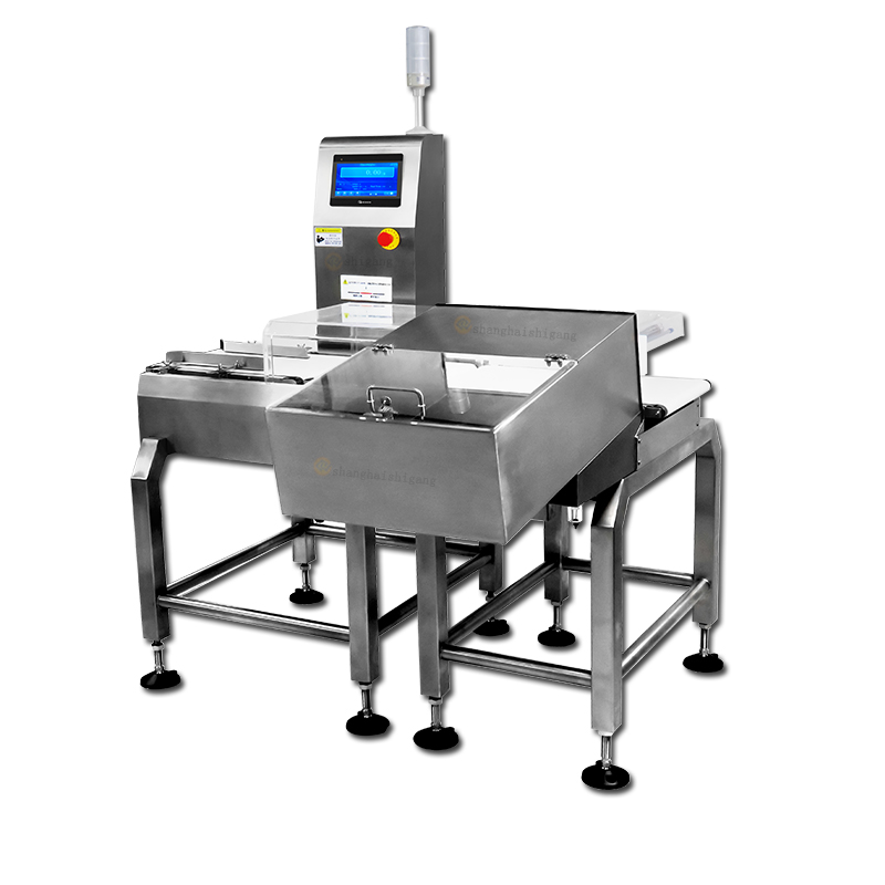 Checkweigher With Pusher Rejector