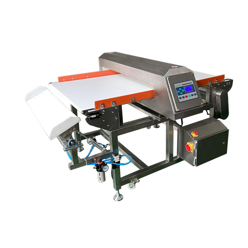 Food Digital Metal Detection Machine With Auto Belt Stop