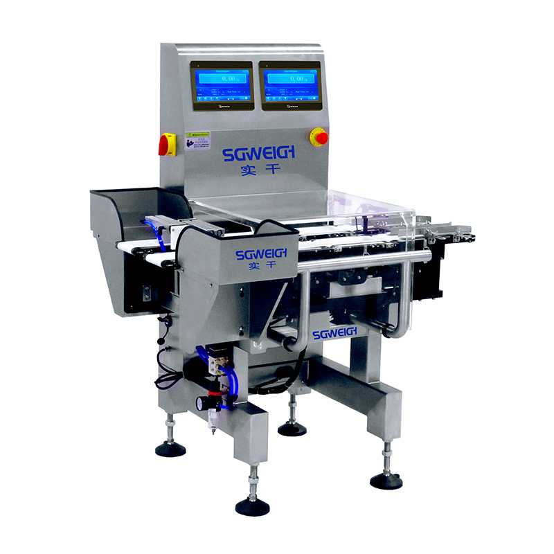 Dual-Column Checkweigher With Rejector