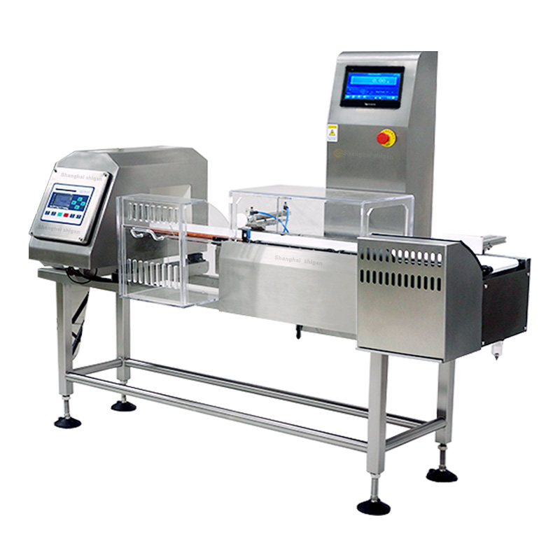 All-in-One Checkweigher and Metal Detector Combo for Small Package