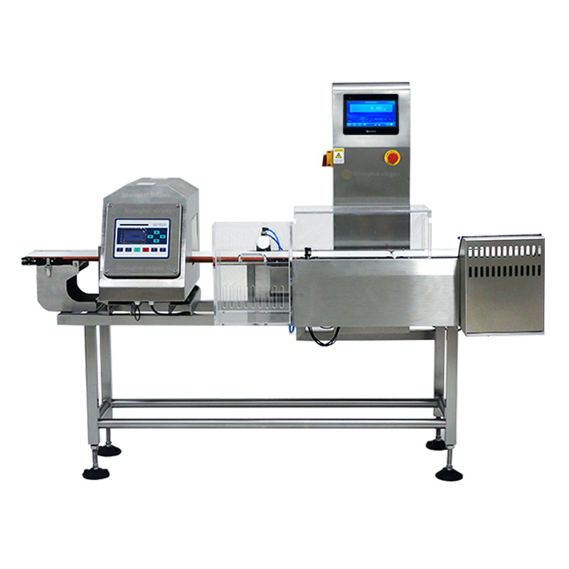 All-in-One Checkweigher and Metal Detector Combo