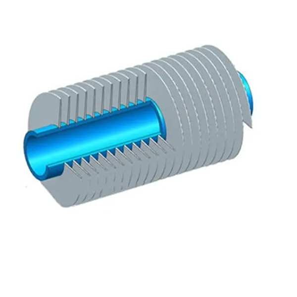 Embedded Finned Tube