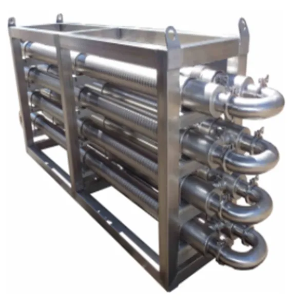 CORRUGATED TUBE HEAT EXCHANGER