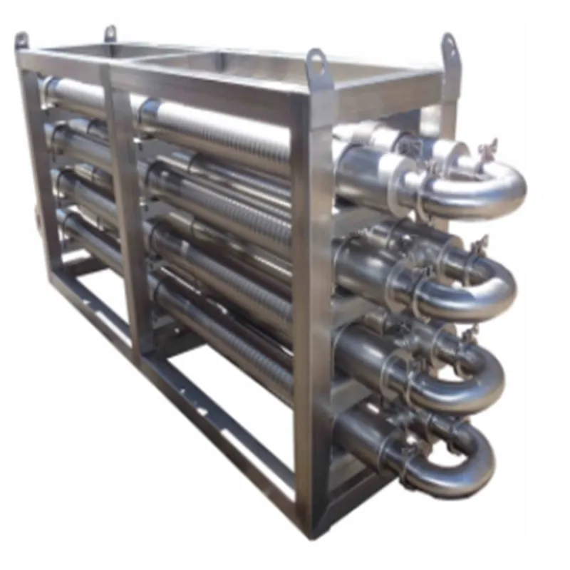CORRUGATED TUBE HEAT EXCHANGER