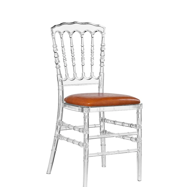 Wedding and event transparent crystal resin phoenix chair