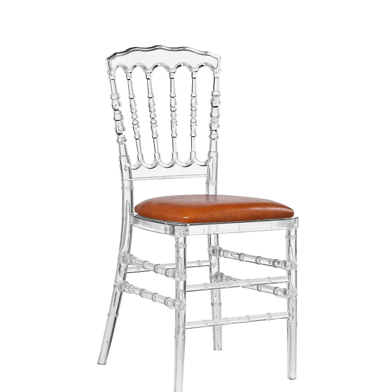 Wedding and event transparent crystal resin phoenix chair