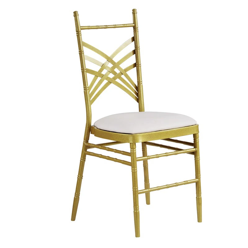 wedding luxury metal selling fashion golden tiffany-chair