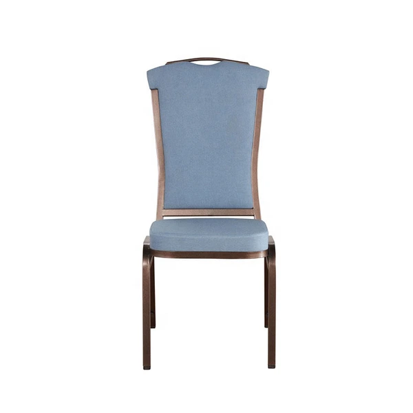 Fabric and Iron Metal Dining Room Hotel Luxury Hotel Furniture Banquet Chair