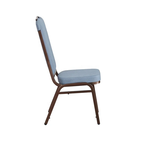 Fabric and Iron Metal Dining Room Hotel Luxury Hotel Furniture Banquet Chair