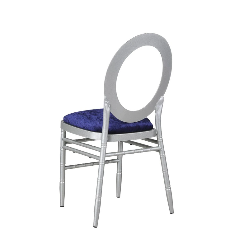 Customized metal steel iron Banquet Hall Cheap Chair for Hotel restaurant catering Stackable