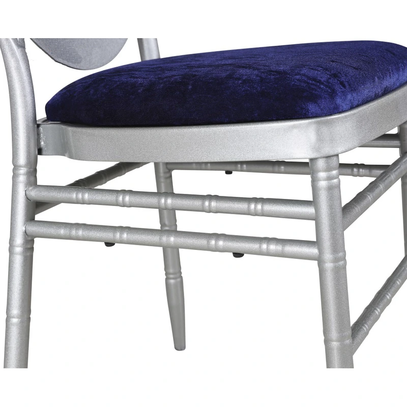 Customized metal steel iron Banquet Hall Cheap Chair for Hotel restaurant catering Stackable