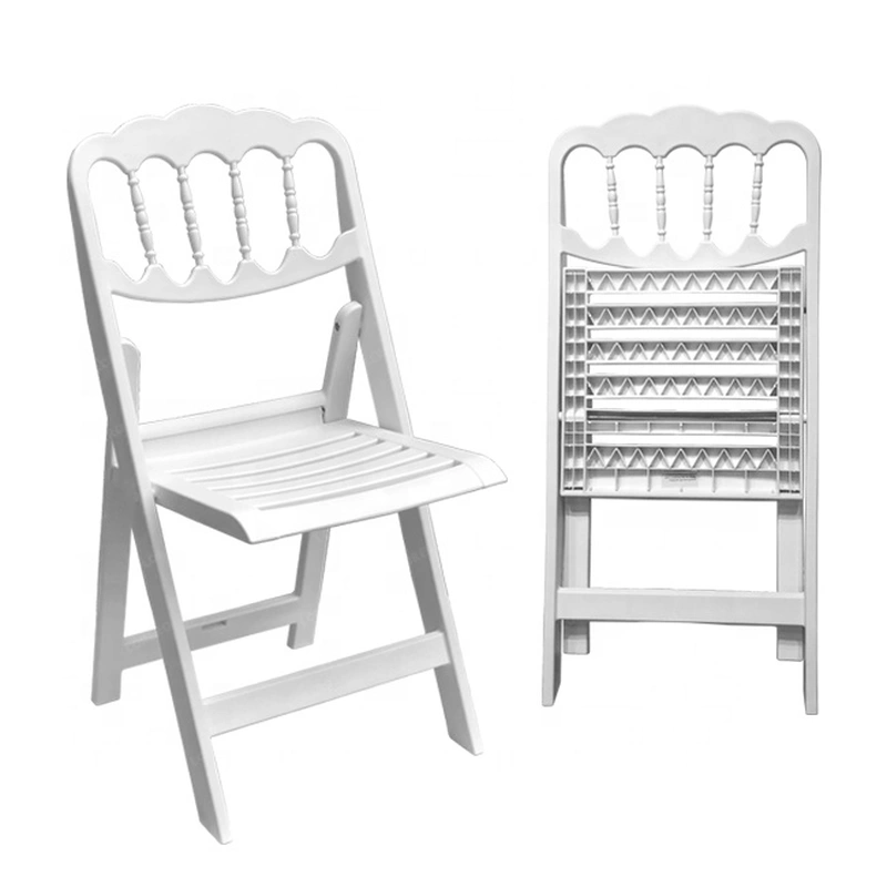 New Design Resin Plastic Napoleon Folding Chairs