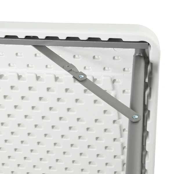 outdoor metal frame clear plastic folding dining tables