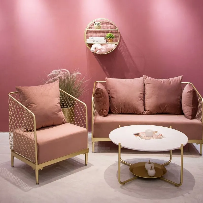 metal modern fabric modular sectional small sofas