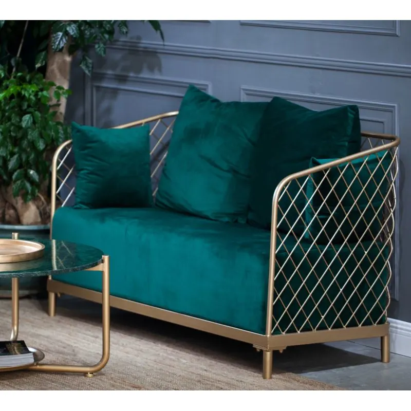 metal modern fabric modular sectional small sofas