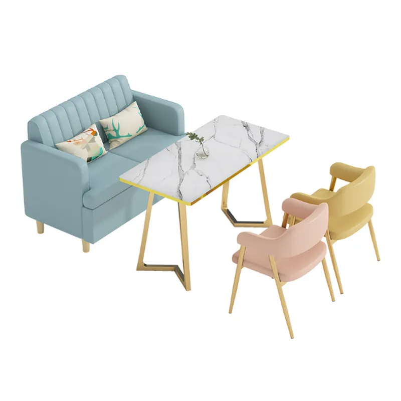 Restaurant furniture dining tables and chairs set