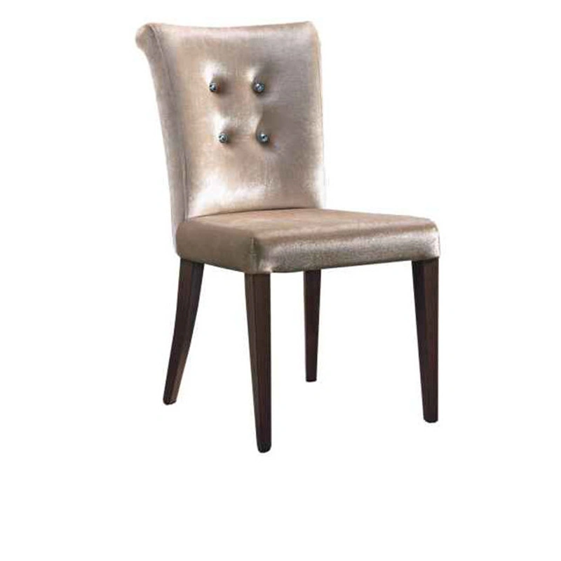 High quality Luxury high back metal dining chair