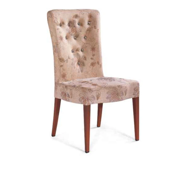 High quality Luxury high back metal dining chair