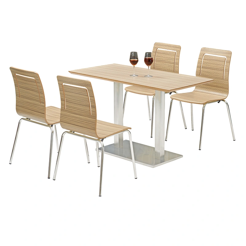 dinning table set fast-food restaurant table