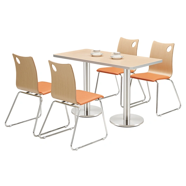 dinning table set fast-food restaurant table