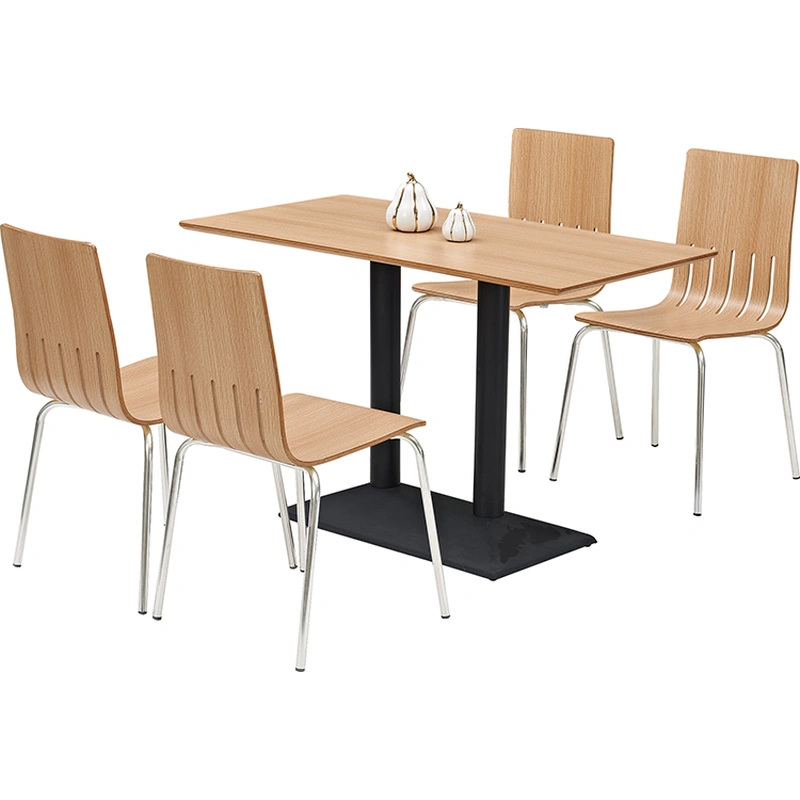 dinning table set fast-food restaurant table
