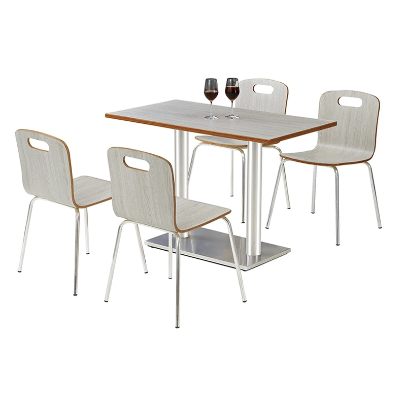 dinning table set fast-food restaurant table