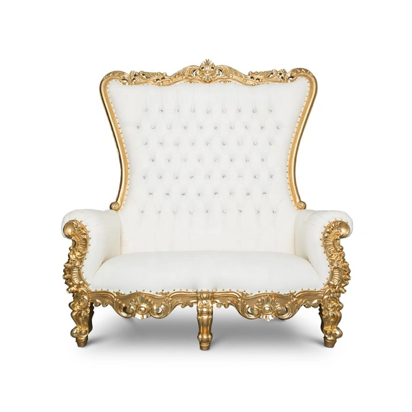 Luxury Royal King And Queen Wedding Throne Chair