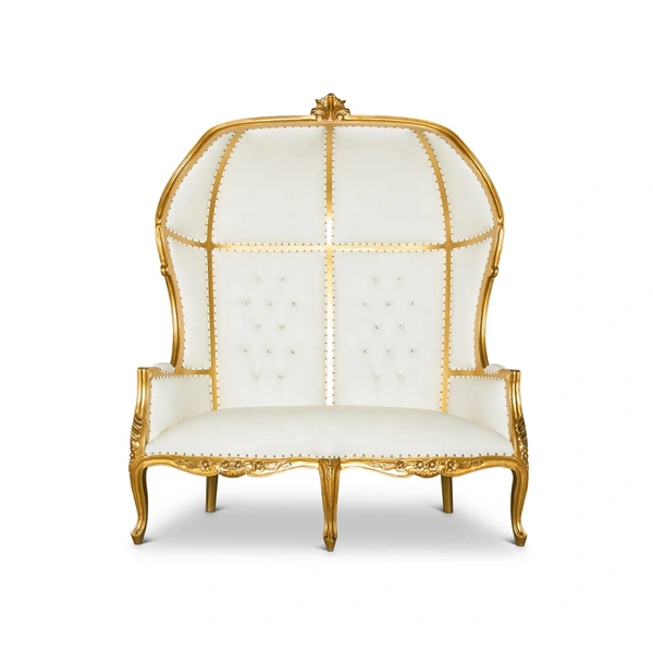 Luxury Royal King And Queen Wedding Throne Chair