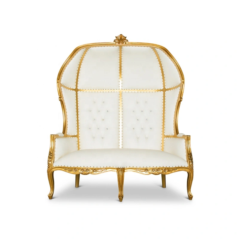 Luxury Royal King And Queen Wedding Throne Chair