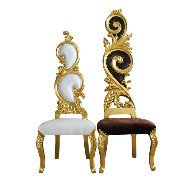 Luxury Royal King And Queen Wedding Throne Chair