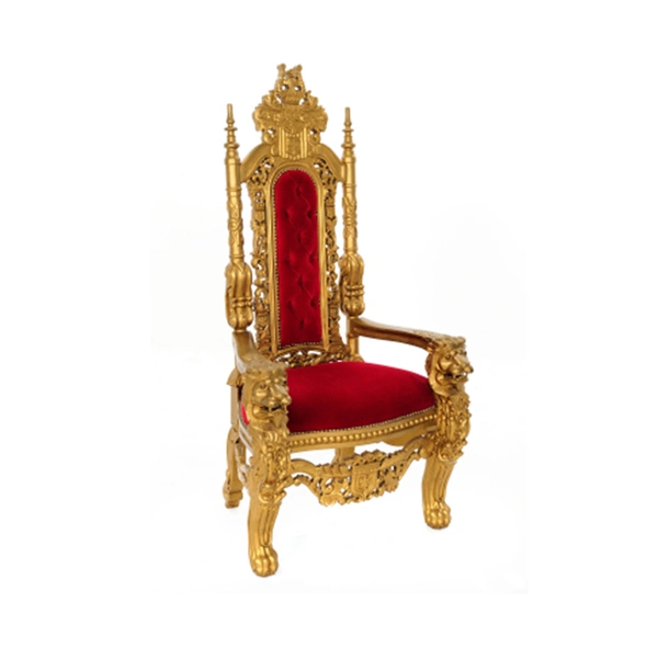 Luxury Royal King And Queen Wedding Throne Chair