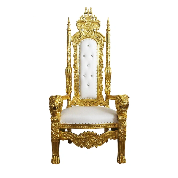 Luxury Royal King And Queen Wedding Throne Chair