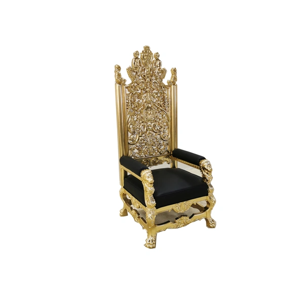 Luxury Royal King And Queen Wedding Throne Chair