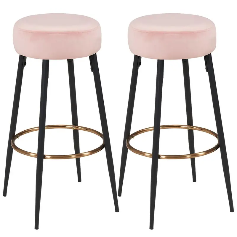 Kitchen Hall Courtyard Apartment Metal bar stool bar chair