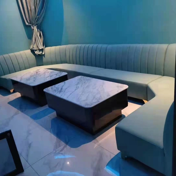 Luxury Gold Matt Stainless Steel Living Room Coffee Table