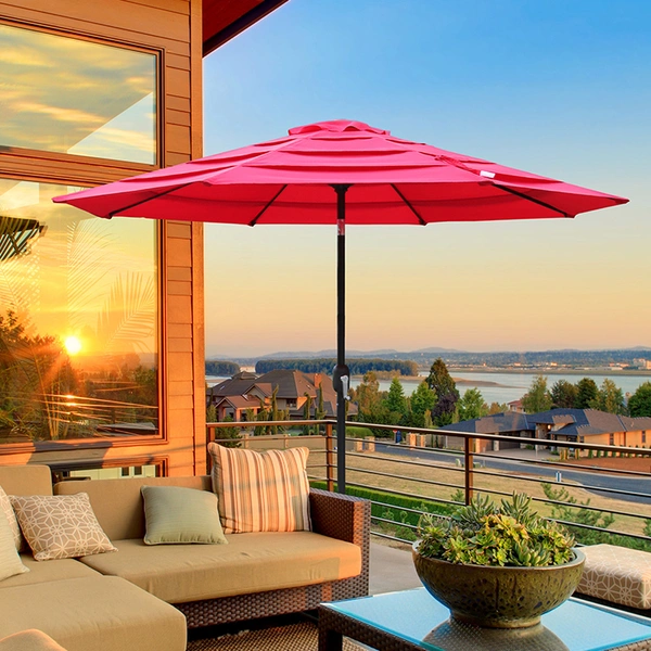 Sun shade Custom Umbrella cafe 