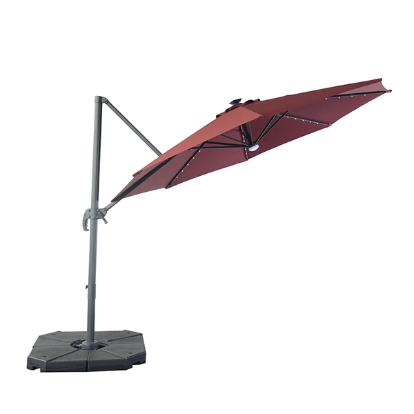  Double Windproof Outdoor Table Garden Umbrella