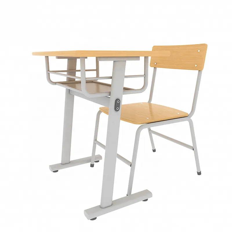Student Desks And Chairs Studying Table Set For Classroom