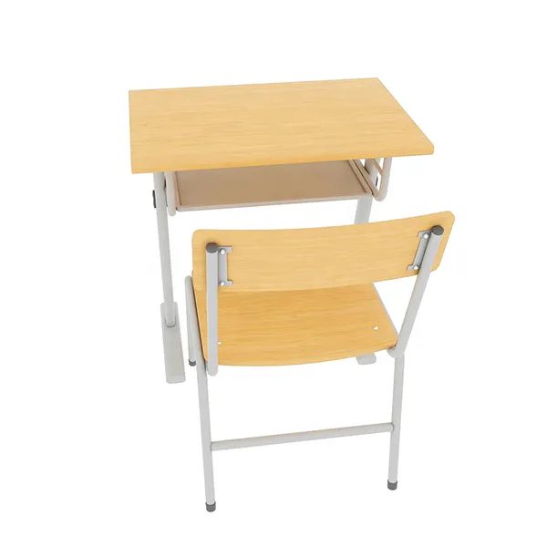 Student Desks And Chairs Studying Table Set For Classroom