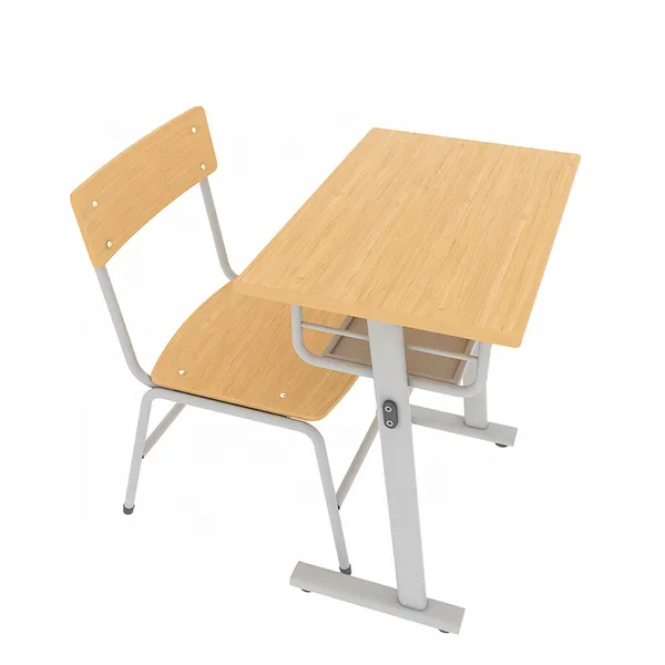 Student Desks And Chairs Studying Table Set For Classroom